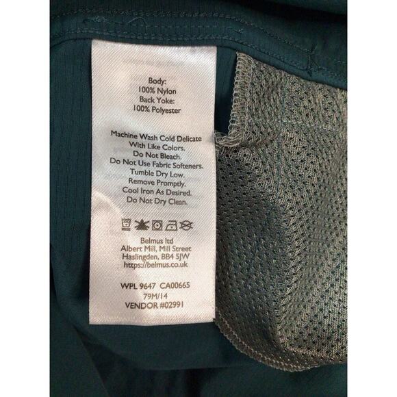 Eddie Bauer Women's Adventurer Pro Field Stream Shirt Long Sleeve 2XL Teal Green - Picture 5 of 9